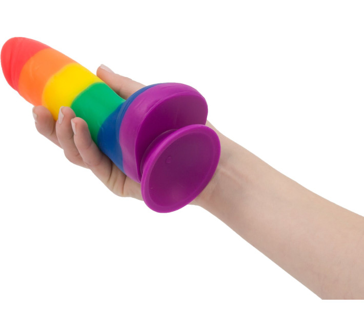 Райдужний фалоімітатор ADDICTION - JUSTIN