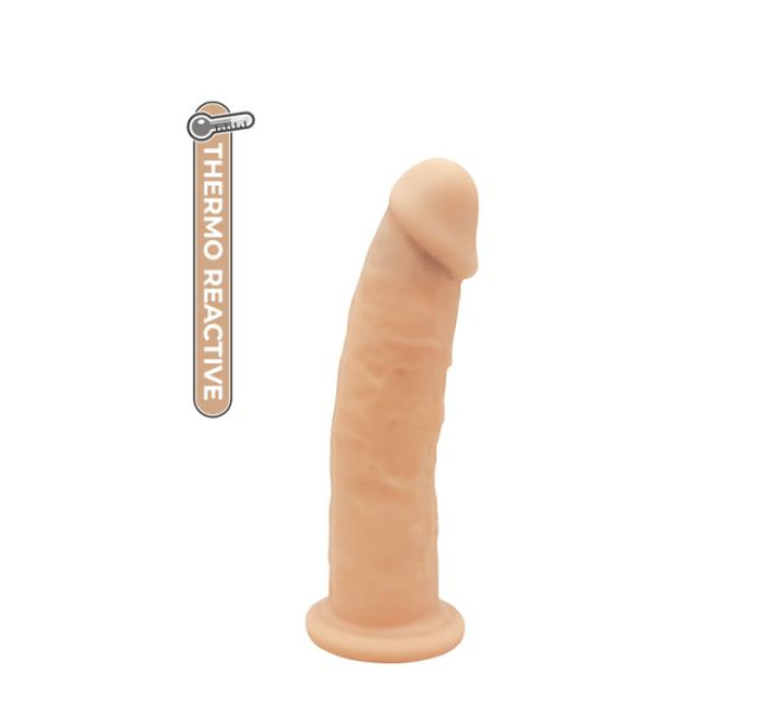 Фалоімітатор термоактивний Dreamtoys Real Love 6 Тілесний
