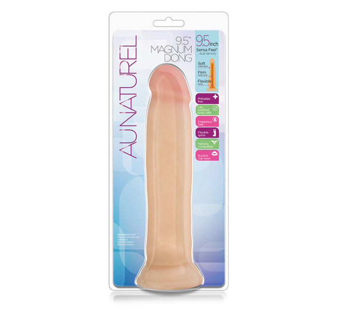 Фалоімітатор Blush Au Naturel 9.5Inch Magnum Dong Тілесний