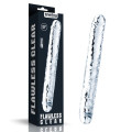 Фалоімітатор LoveToy Flawless Clear Double Dildo 12" Clear