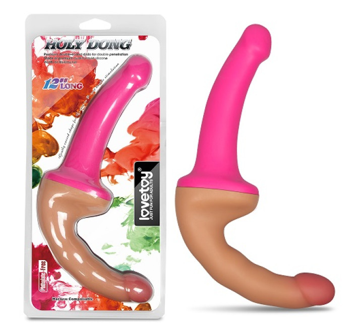 Двусторонний фаллоимитатор LoveToy Double-ended Dildo