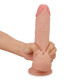 Фалоімітатор з мошонкою LoveToy Skinlike Soft Dong 7,5