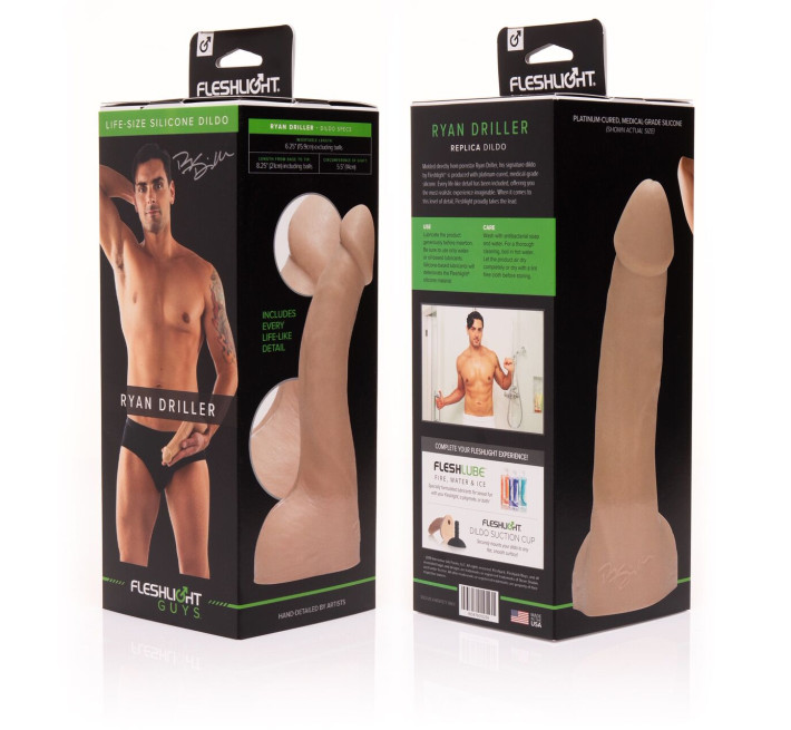 Фаллоимитатор Fleshlight Guys: Ryan Driller Dildo