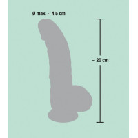 Фалоімітатор You2Toys з мошонкою Medical Silicone Dildo Тілесний 20 см 526673 Фалоімітатор You2Toys з мошонкою Medical Silicone Dildo Тілесний 20 см 526673