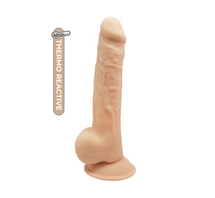 Фалоімітатор термоактивний Dreamtoys Real Love 9.5 Тілесний