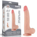 Фалоімітатор LoveToy Sliding-Skin Dual Layer Dong 8.5 998 Flesh