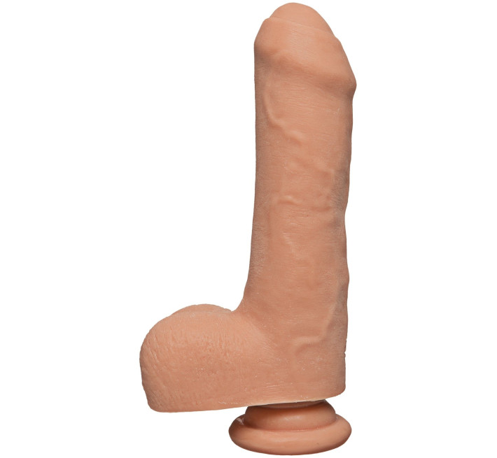 Фаллоимитатор Doc Johnson The D Uncut D 7 Inch With Balls ULTRASKYN Телесный