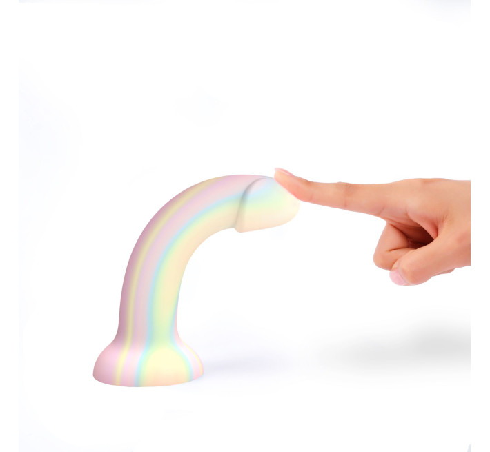 Светящийся в темноте фаллоимитатор Love To Love DILDOLLS - FANTASIA ультрамягкий