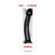 Фалоімітатор LoveToy Glass Romance 7.5 233 Black