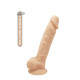 Фалоімітатор термоактивний Dreamtoys Real Love 7 Тілесний