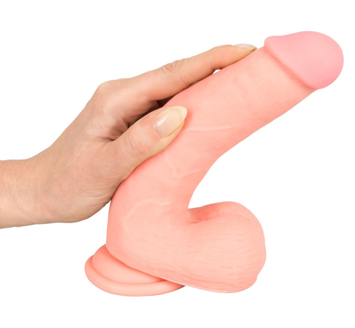 Фаллоимитатор You2Toys с мошонкой Medical Silicone Dildo Телесный 20 см 526681