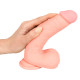 Фаллоимитатор You2Toys с мошонкой Medical Silicone Dildo Телесный 20 см 526681