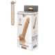 Фалоімітатор термоактивний Dreamtoys Real Love 7 Тілесний