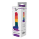 Радужный фаллоимитатор Dreamtoys Colourful Love Dildo 20 см