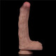 Фалоімітатор LoveToy Dual-Layered Silicone Cock 8.5 Brown 660