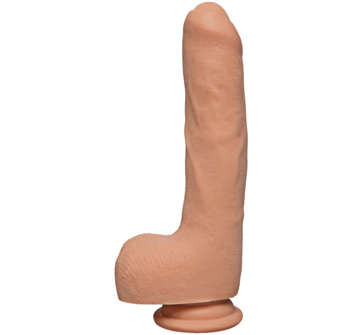 Фалоімітатор Doc Johnson The Uncut D 9 Inch With Balls ULTRASKYN Тілесний