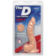 Фалоімітатор Doc Johnson The D Ragin D 7,5 Inch With Balls ULTRASKYN