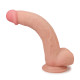 Фалоімітатор з мошонкою LoveToy Skinlike Soft Dong 8.5