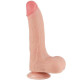 Фалоімітатор LoveToy Sliding-Skin Dual Layer Dong 8.5 999 Flesh