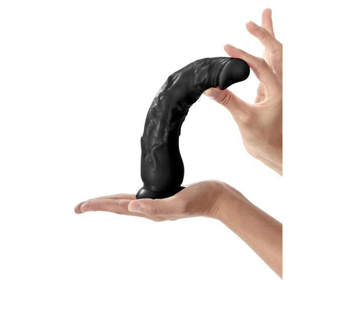 Фаллоимитатор с присоской Real Body Real Justin Черный