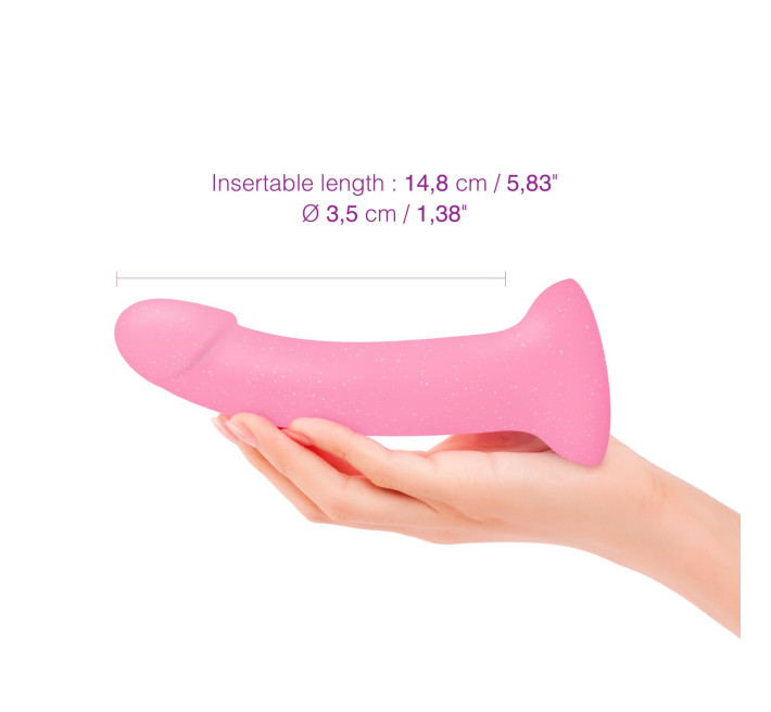 Фаллоимитатор с блестками Love To Love DILDOLLS - GLITZY ультрамягкий