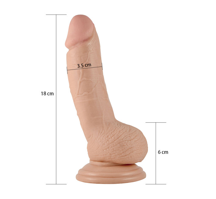 Фаллоимитатор LoveToy Real Extreme Dildo 7 317