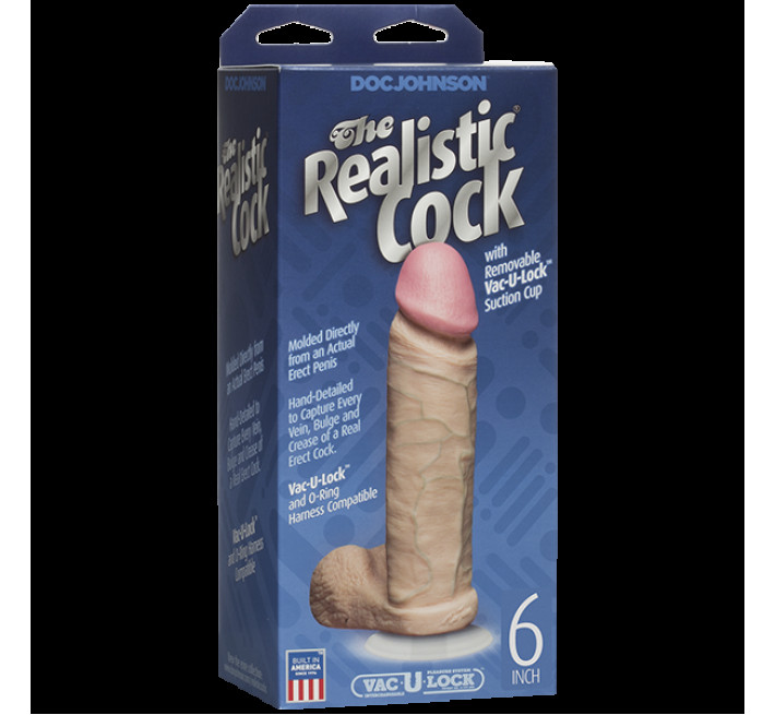 Фалоімітатор Doc Johnson The Realistic Cock 6 inch