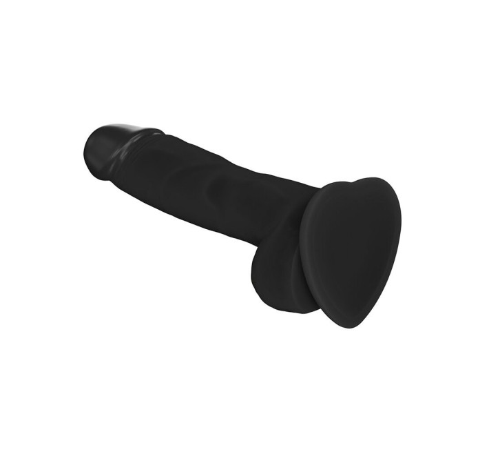 Реалістичний фалоімітатор Strap-On-Me SOFT REALISTIC DILDO Чорний Size L