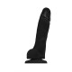 Реалістичний фалоімітатор Strap-On-Me SOFT REALISTIC DILDO Чорний Size L