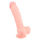 Фаллоимитатор You2Toys с мошонкой Medical Silicone Dildo Телесный 24 см 52669