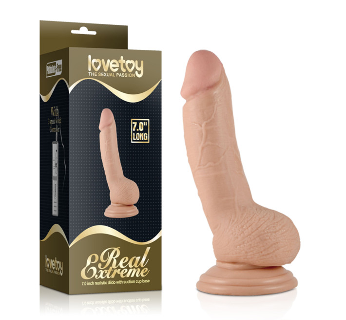 Фаллоимитатор LoveToy Real Extreme Dildo 7 317