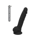 Фалоімітатор термоактивний Dreamtoys Real Love 7 Чорний