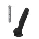 Фалоімітатор термоактивний Dreamtoys Real Love 7 Чорний