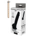 Фалоімітатор термоактивний Dreamtoys Real Love 7 Чорний