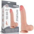 Фалоімітатор LoveToy Sliding-Skin Dual Layer Dong 8.5 999 Flesh