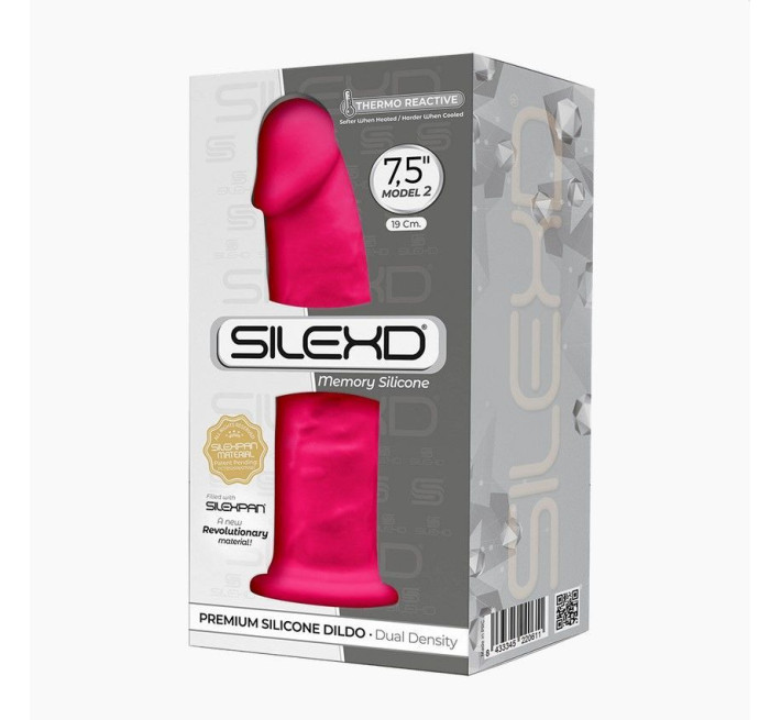 Фаллоимитатор SilexD Henry MODEL 2 Розовый Размер 7.5in