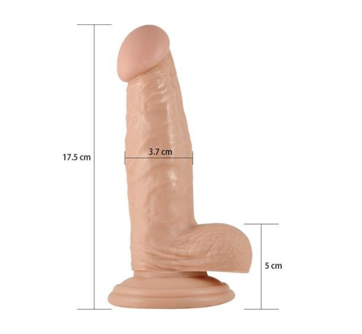 Фаллоимитатор LoveToy Real Extreme Dildo 7 435