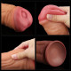 Фалоімітатор LoveToy Dual-Layered Silicone Cock 12 Brown