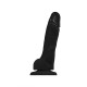 Реалистичный фаллоимитатор Strap-On-Me SOFT REALISTIC DILDO Черный Size M
