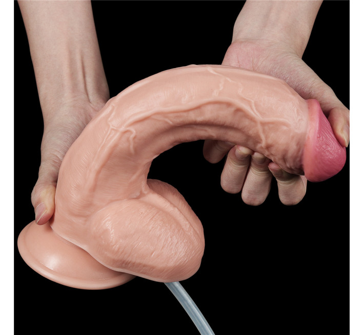 Фалоімітатор LoveToy Squirt Extreme Dildo 10 Тілесний