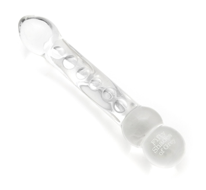 Скляний фаломімітатор Fifty Shades of Grey Зведи мене з розуму