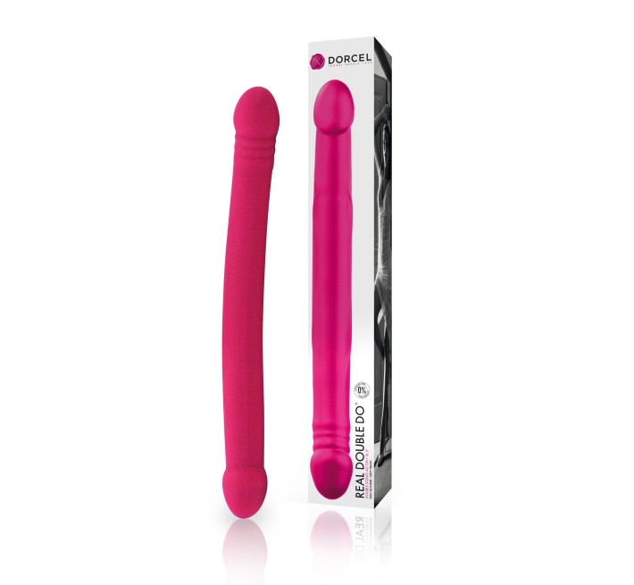 Подвійний фалоімітатор Marc Dorcel Real Double Do Magenta