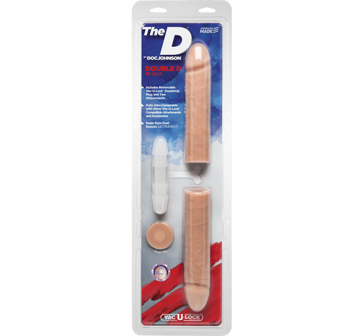 Фаллоимитатор Doc Johnson The D Double D 16 Inch