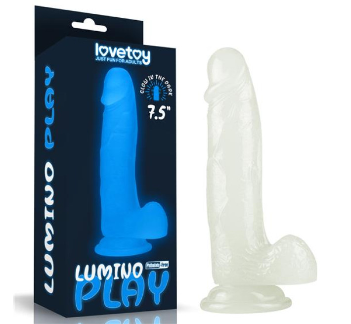 Фалоімітатор LoveToy Lumino Play Dildo 7.5