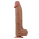 Фаллоимитатор LoveToy Sliding-Skin Dual Layer Dong 14 Brown