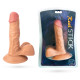 Фалоімітатор Toyfa RealStick Nude реалістичний, 14 см