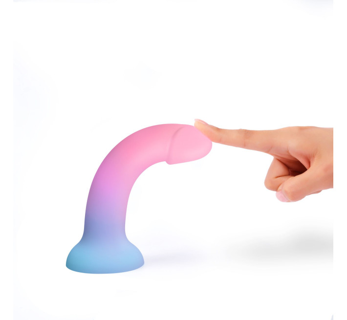 Фалоімітатор з кольоровим градієнтом Love To Love DILDOLLS - UTOPIA ультрам'який