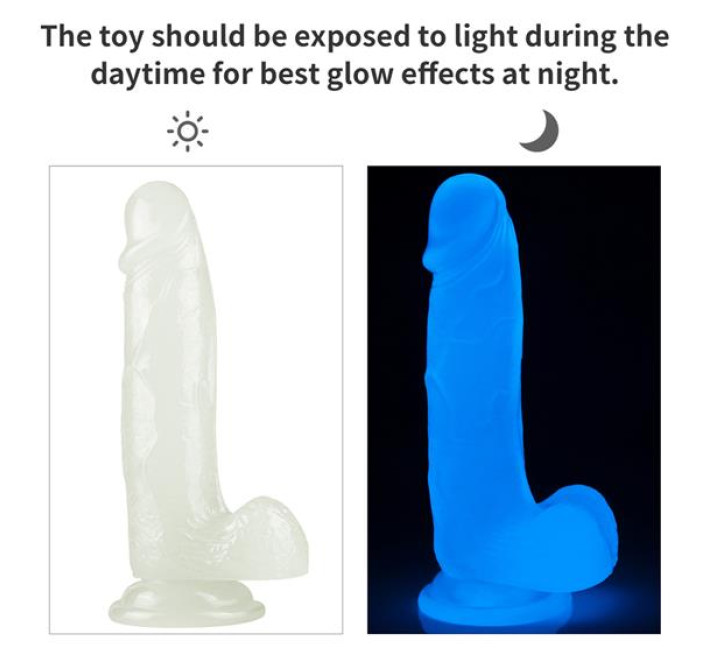 Фалоімітатор LoveToy Lumino Play Dildo 7.5