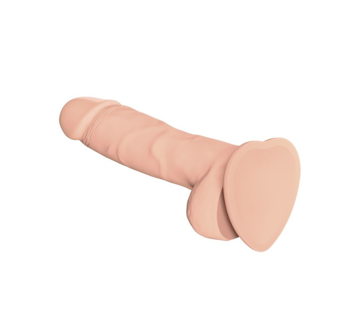 Реалістичний фалоімітатор Strap-On-Me SOFT REALISTIC DILDO Тілесний Size L