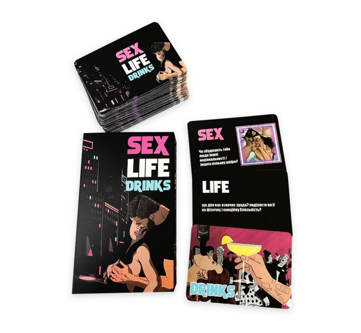 Настільна гра SEX LIFE DRINKS